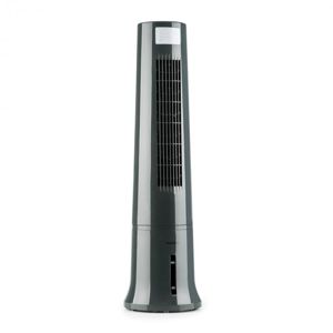 Klarstein Highrise, ochladzovač vzduchu, ventilátor, zvlhčovač vzduchu, 40 W, 2.5 l, chladiaca náplň, šedý