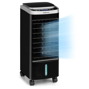 OneConcept Freshboxx Pro, ochladzovač vzduchu, 3-v-1, 65W, 966m³/h, 3 stupne prúdenia vzduchu, čierny