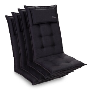 Blumfeldt Sylt, čalúnená podložka, podložka na stoličku, podložka na vyššie polohovacie kreslo, vankúš, polyester, 50 × 120 × 9 cm, 4 x podložka