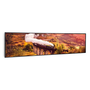 NA Wonderwall Air Art Smart, infračervený ohrievač, vlak, 120 x 30 cm, 350 W