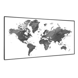 NA Wonderwall Air Art Smart, infračervený ohrievač, čierna mapa, 120 x 60 cm, 700 W