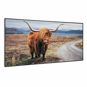NA Wonderwall Air Art Smart, infračervený ohrievač, krava, 120 x 60 cm, 700 W