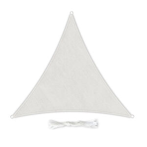 Blumfeldt Trojuholníková slnečná clona, 4 × 4 × 4 m, polyester, priedušná