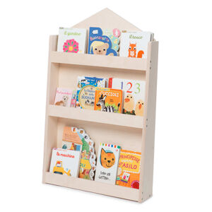 Mobli Dotty, Natural Haus, detský regál na knihy, Montessori, multiplex, 60 × 95 × 13 cm
