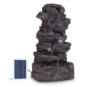 Blumfeldt Stonehenge XL, solárna fontána, LED osvetlenie, polyresin, lítium-iónová batéria
