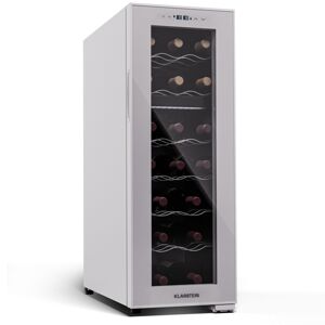 Klarstein Shiraz 18 Duo, chladnička na víno, 2 zóny, 53 l/18 fliaš, 5-18 / 5-18 °C, dotykové ovládanie