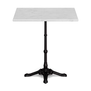 Blumfeldt Patras, bistro stôl, mramorová stolová doska, 60 x 60 cm, podstavec z liatiny